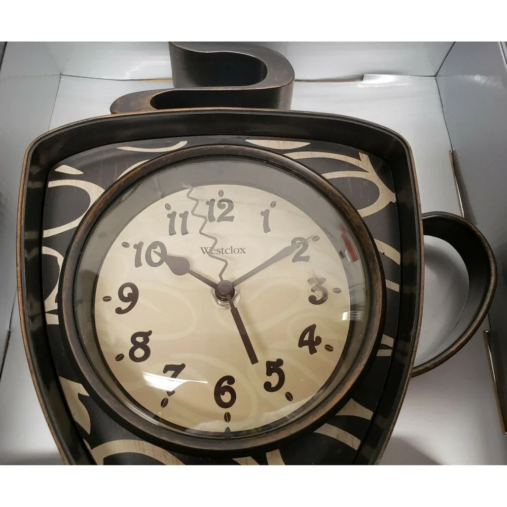 Plastic Kitchen Wall Clock, approx. 10.25